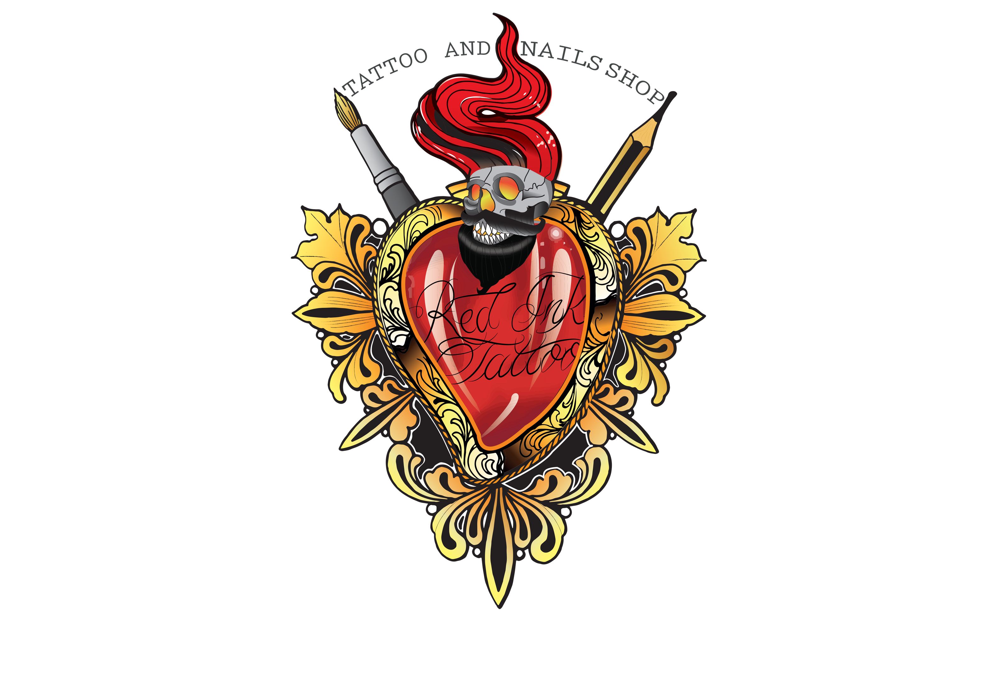 Red Ink Tattoo