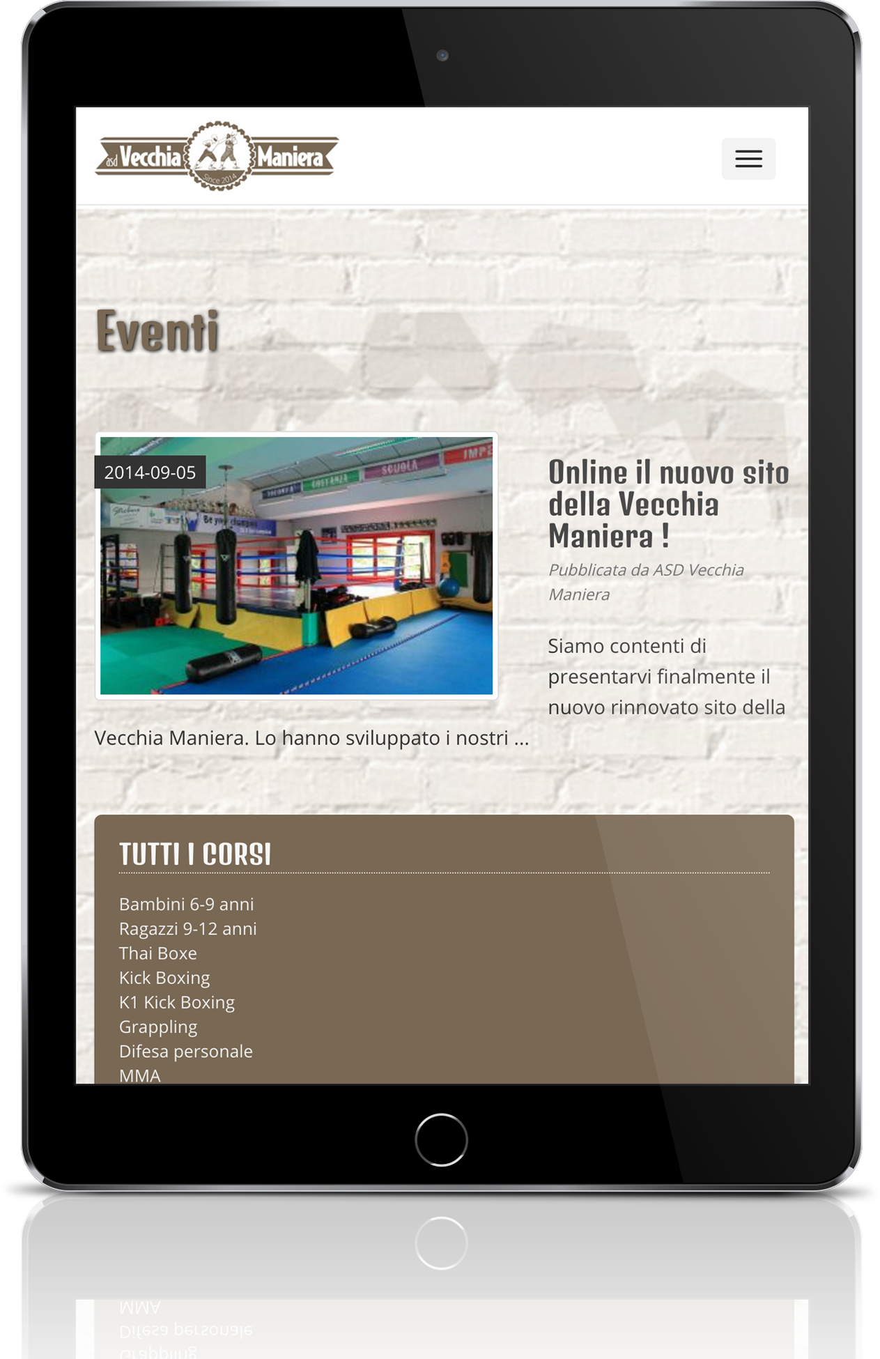mockup tablet sviluppo sito web responsivo vecchia maniera 1