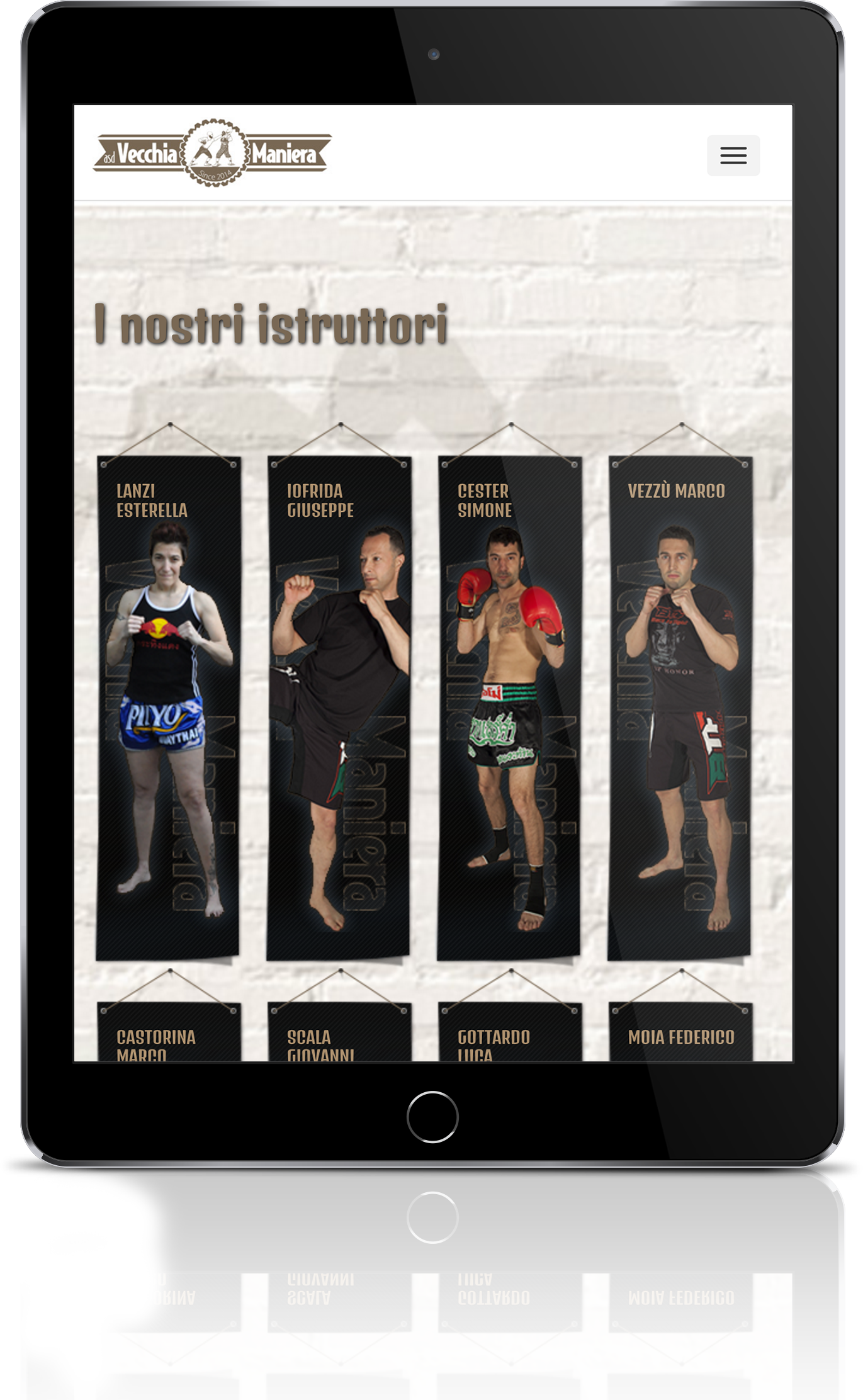 mockup tablet sviluppo sito web responsivo vecchia maniera