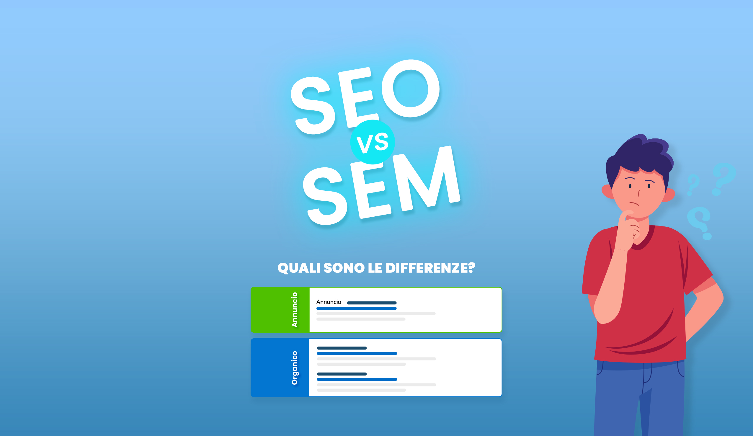Web-marketing, la differenza tra SEO e SEM