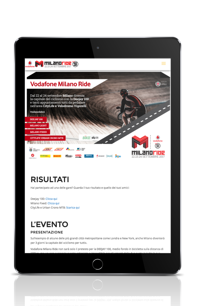 Vodafone Milano Ride