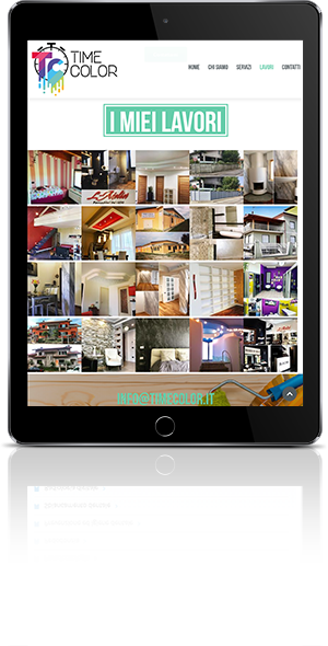 Timecolor sito web responsivo