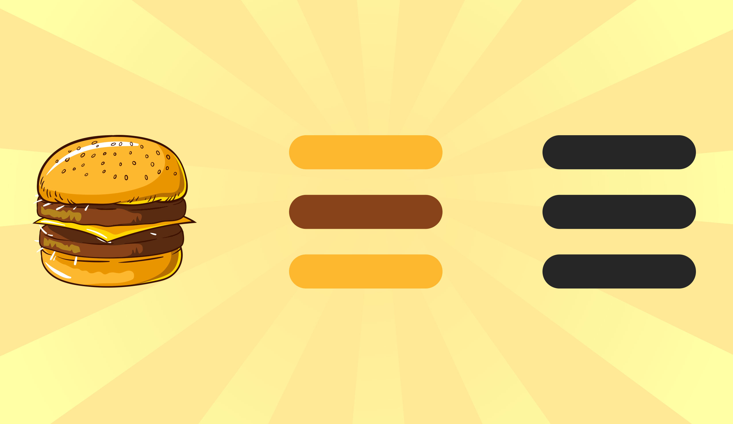 Hamburger menu: cos’è, quando è nato e come funziona