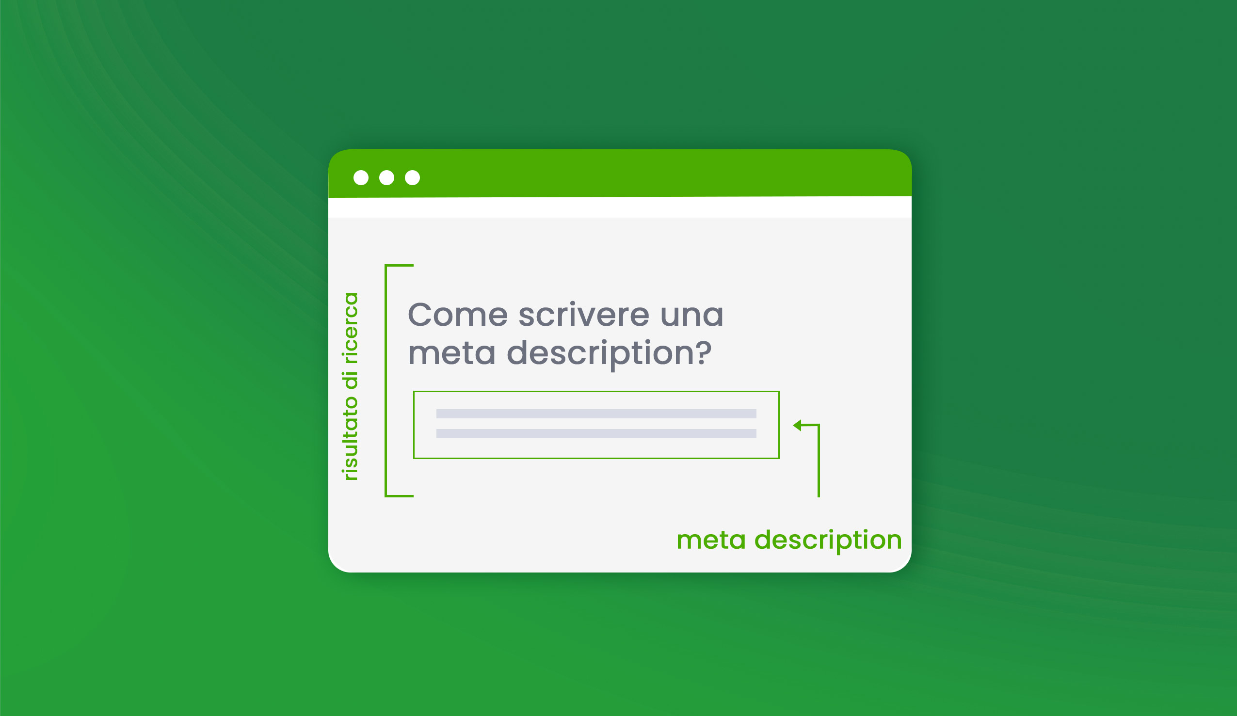 Meta description, come scriverla e cosa non fare